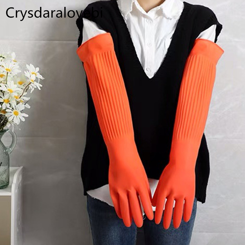 Rubber Glove Cleaning - 45/55cm Chống Nước Tay Gia Ấm