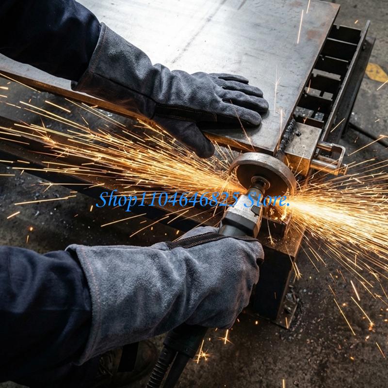 Heat Resistant Glove - Găng tay hàn da hạng nặng