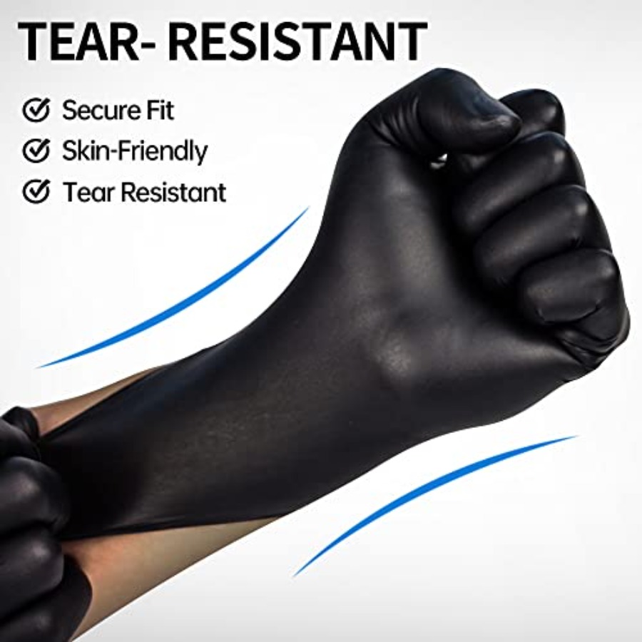 Medical Black Nitrile Exam Glo - đánh giá và giá Exam Glove Nitrile