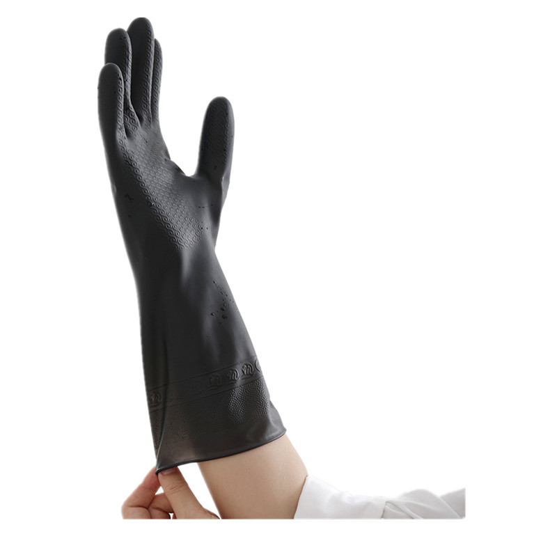 1 Đôi Găng Tay Đen Giặt Nhà Gă - đánh giá và giá Dish Glove Rubber