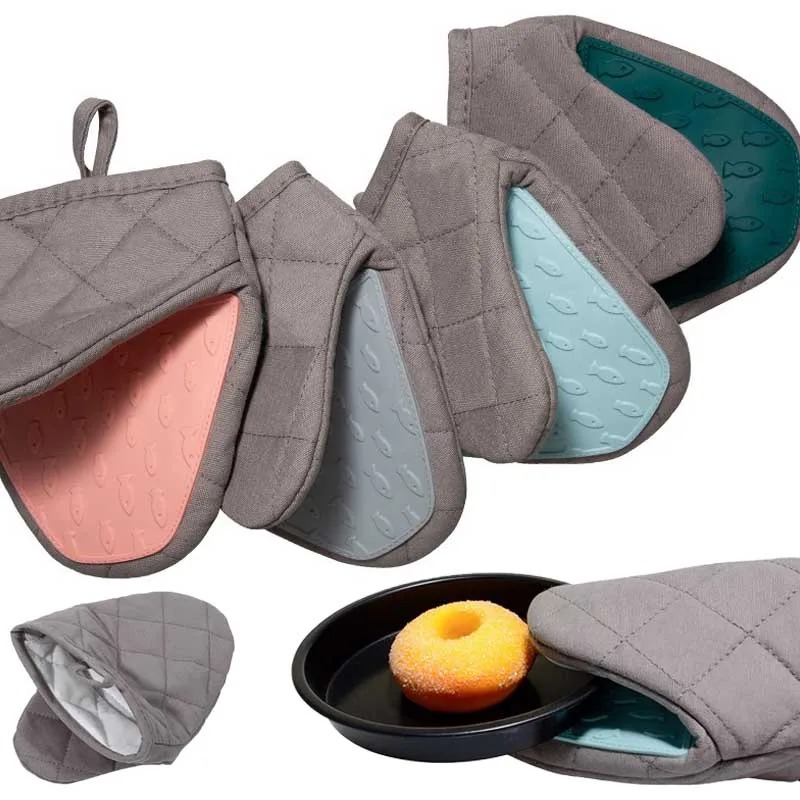 1PC Silicone Anti-scalding Ove - đánh giá và giá Oven Mitt Silicone