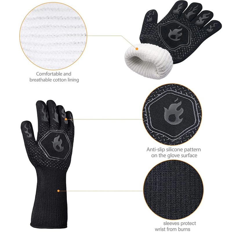 1 Pair Oven Gloves, Oven Mitts - đánh giá và giá Heat Resistant Glove