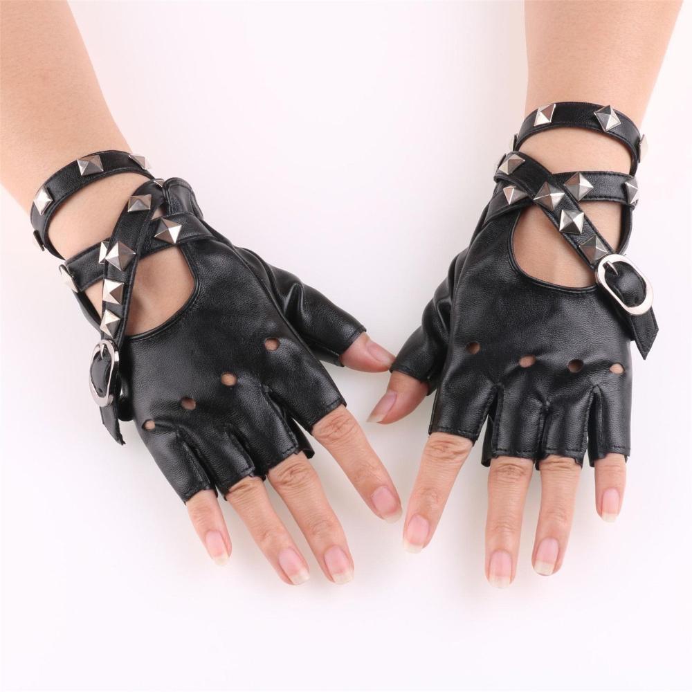 Unisex Fingerless Driving PU L - đánh giá và giá Leather Driving Glove