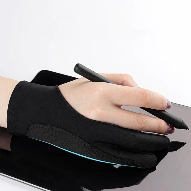 S/M/L Two-Finger Drawing Glove - đánh giá và giá Touchscreen Glove Capacitive