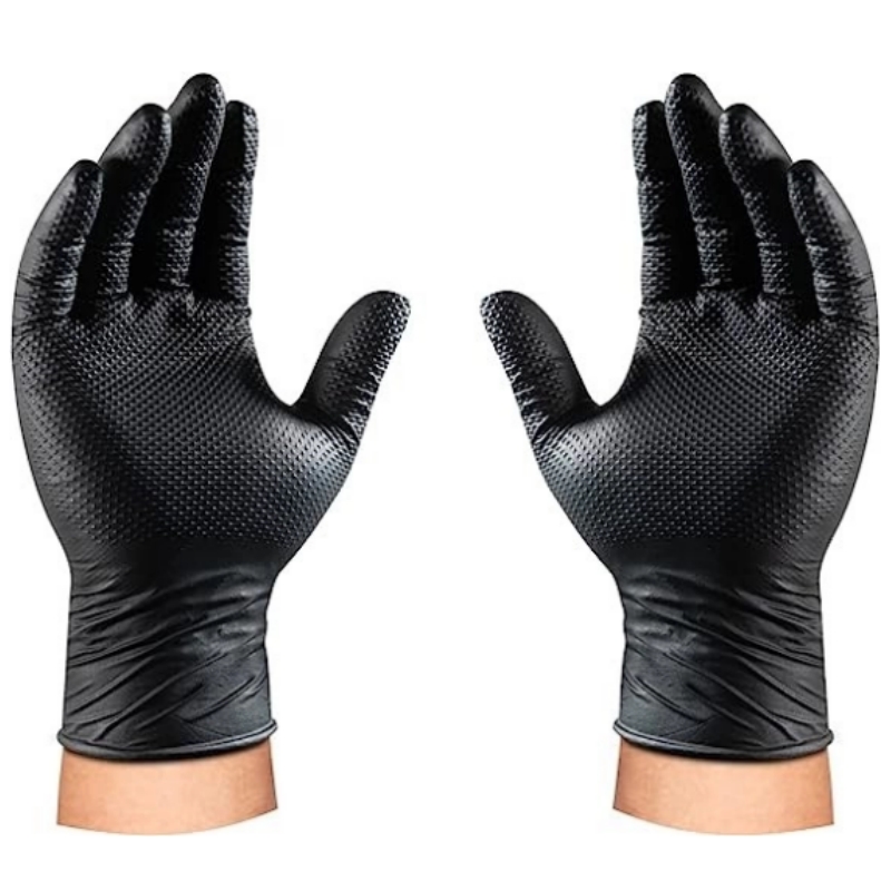 8Mil Heavy Duty Black Nitrile  - đánh giá và giá Nitrile Mechanic Glove