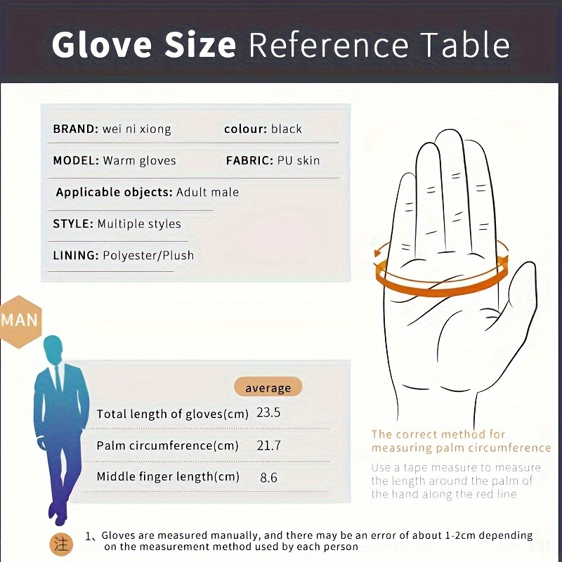 1Pair Winter Gloves Warm Drivi - đánh giá và giá Leather Driving Glove