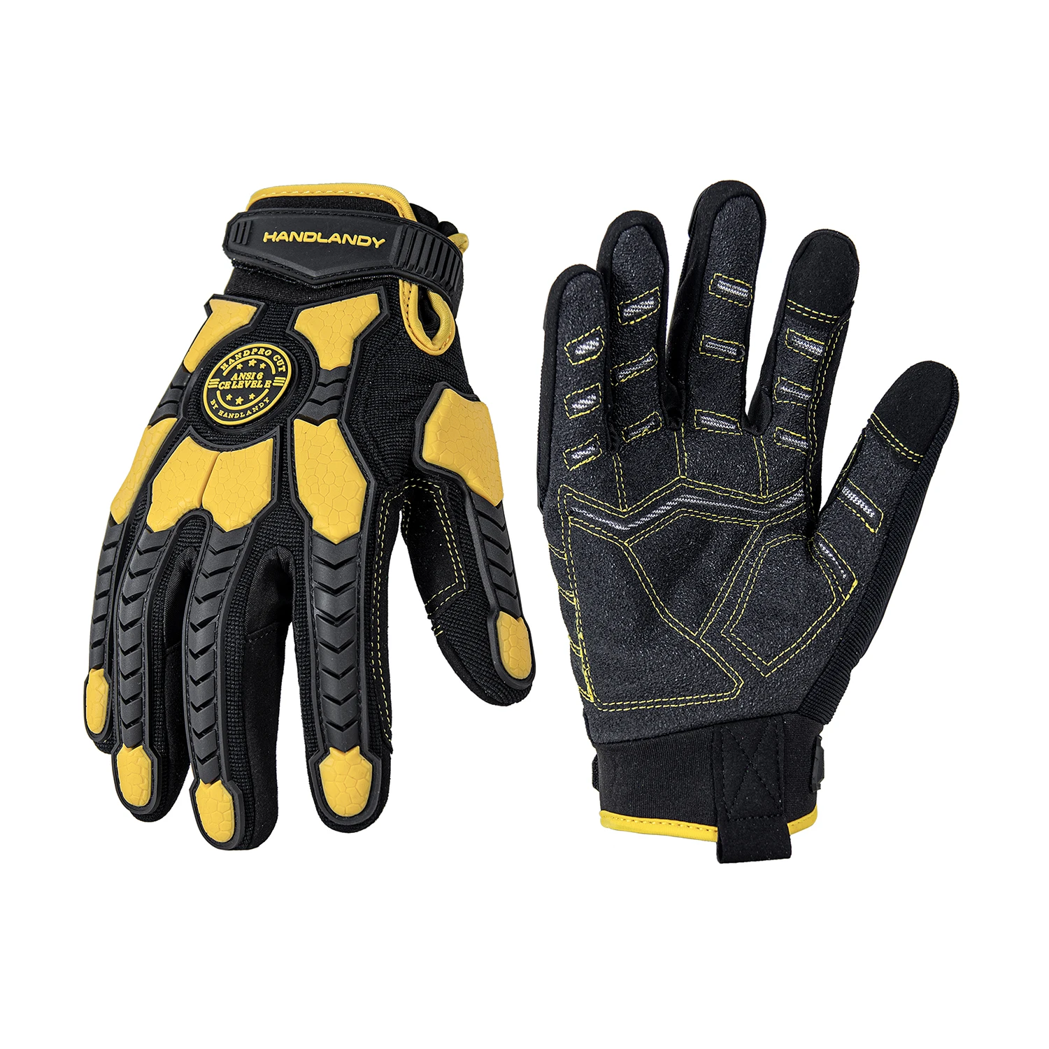 Heavy Duty Work Gloves, Cut 6  - đánh giá và giá Work Glove Impact
