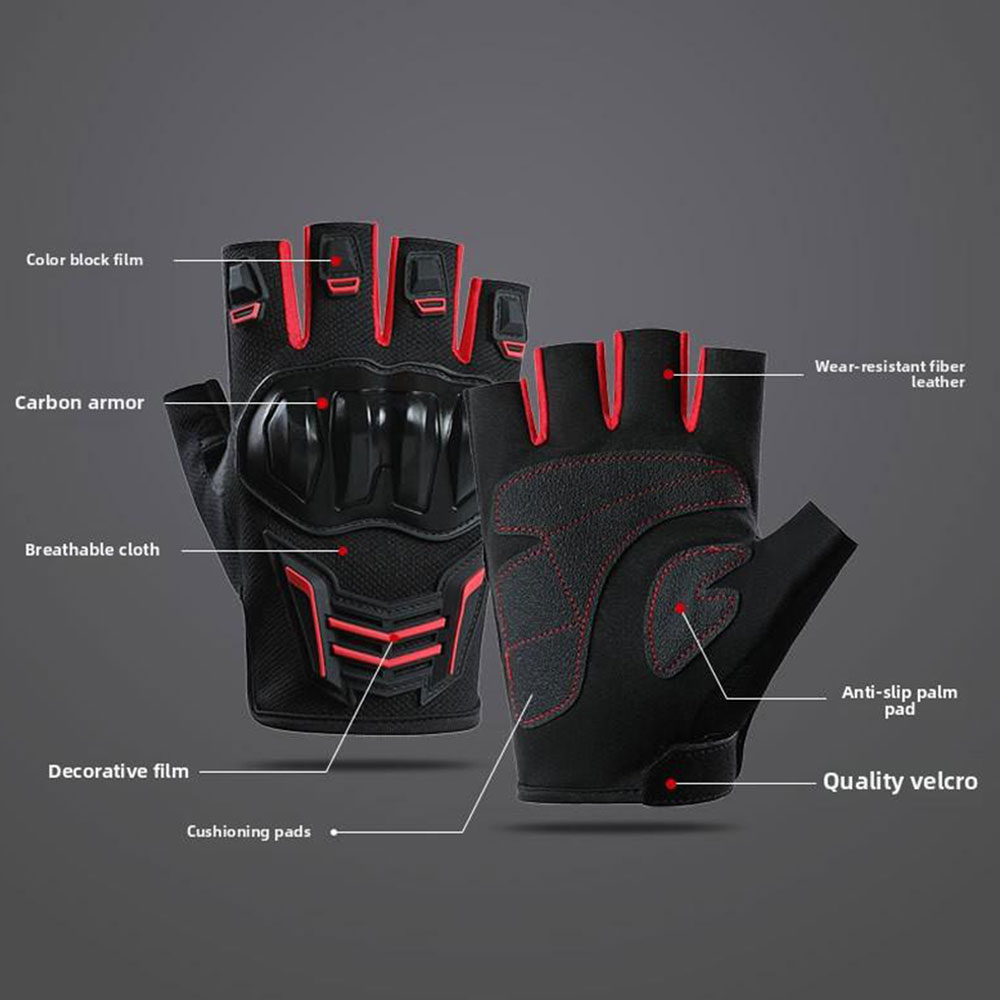 Breathable Motorcycle Gloves S - đánh giá và giá Cycling Glove Padded