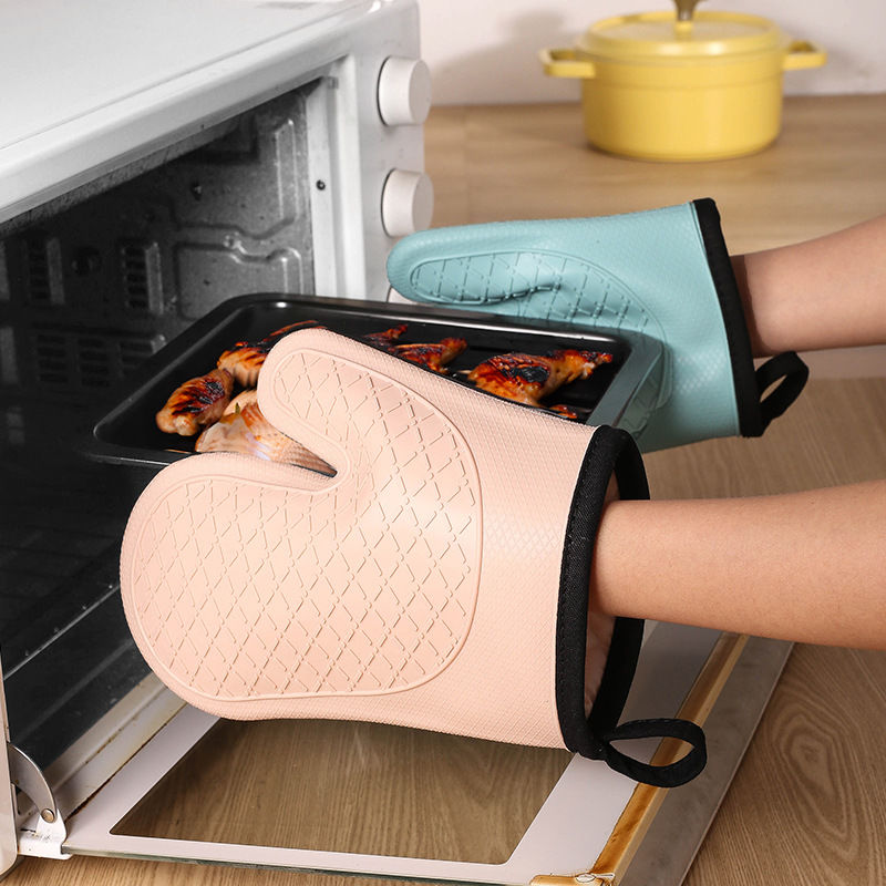 2pcs heat insulation gloves, a - đánh giá và giá Oven Mitt Silicone