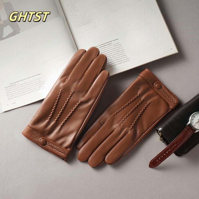 2025 New Men Winter Genuine Le - đánh giá và giá Leather Driving Glove