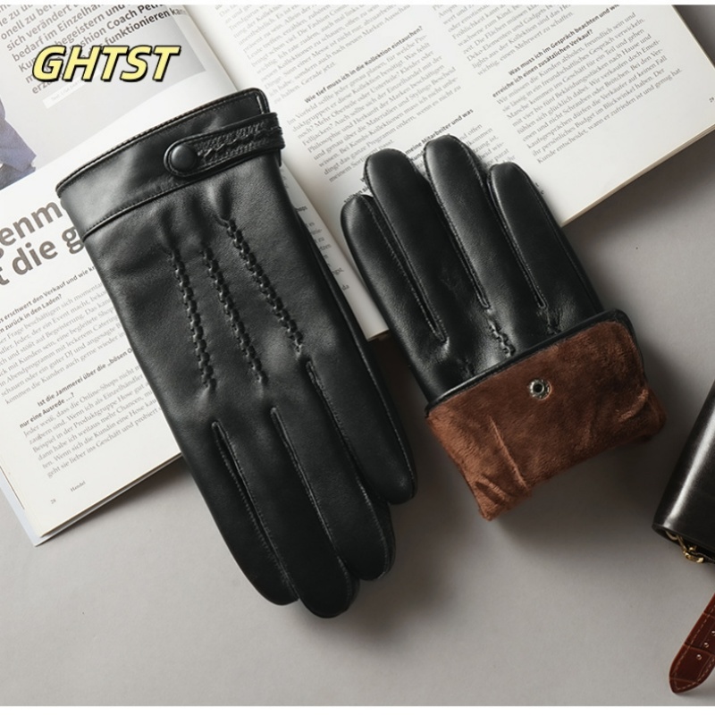 2025 New Men Winter Genuine Le - đánh giá và giá Leather Driving Glove
