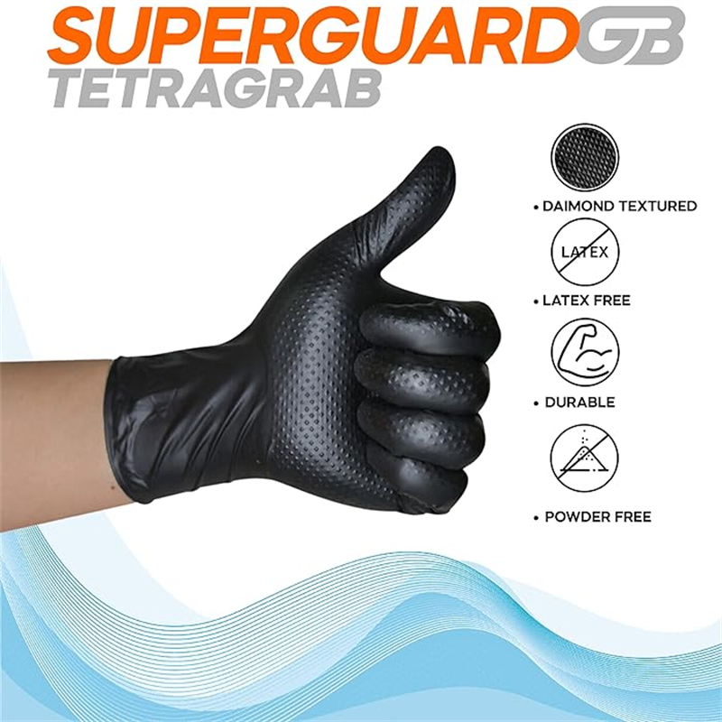 Black Nitrile Gloves Disposabl - đánh giá và giá Nitrile Mechanic Glove