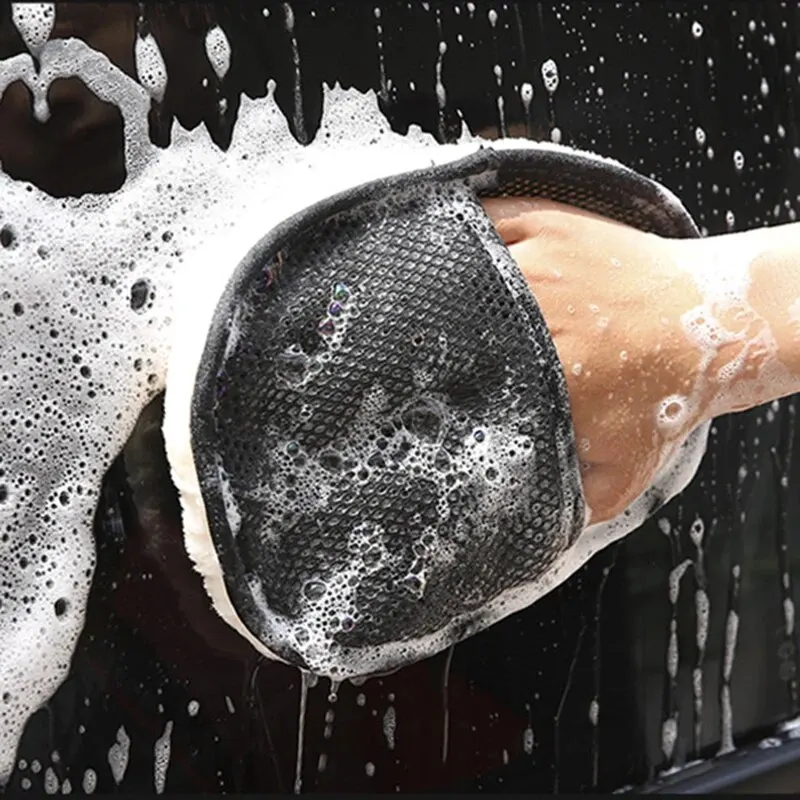 Car Wash Wool Gloves Thickened - đánh giá và giá Wool Glove Lined