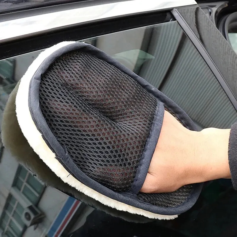 Car Wash Wool Gloves Thickened - đánh giá và giá Wool Glove Lined