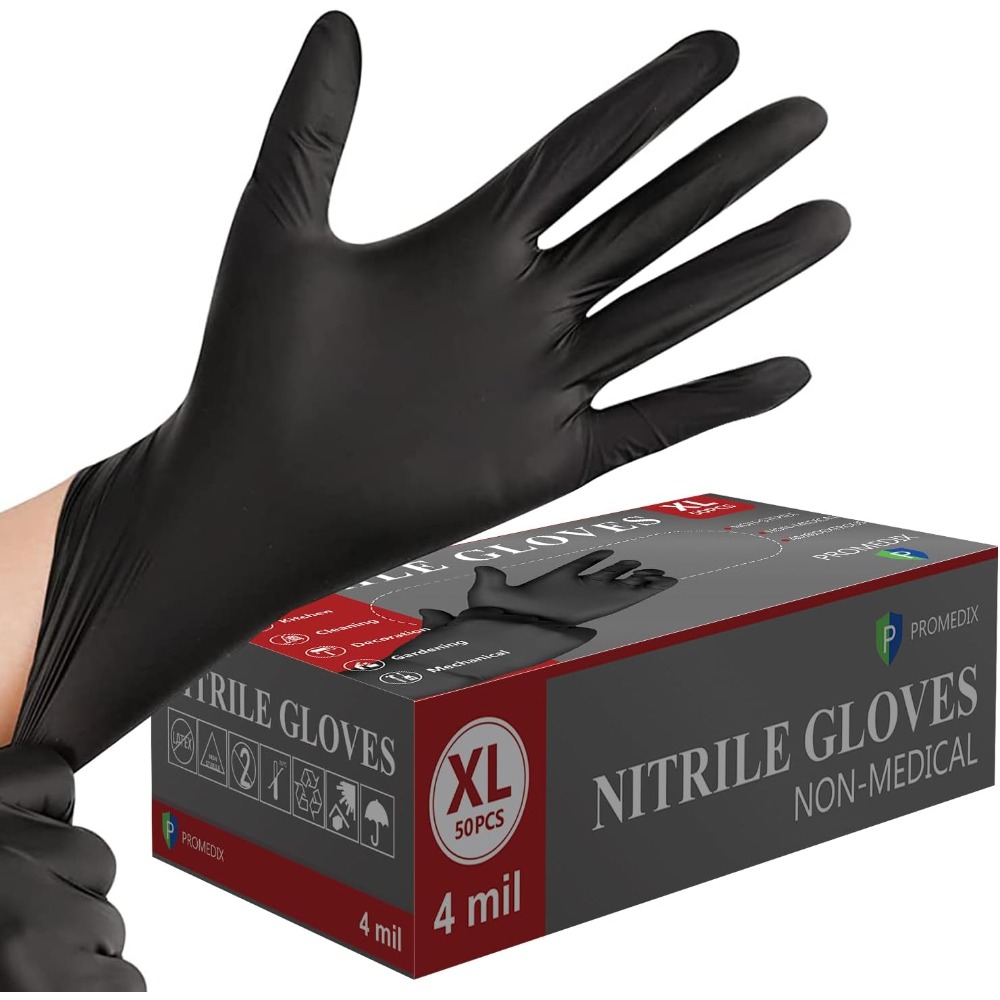 Nitrile Disposable Gloves 4 Mi - đánh giá và giá Exam Glove Nitrile