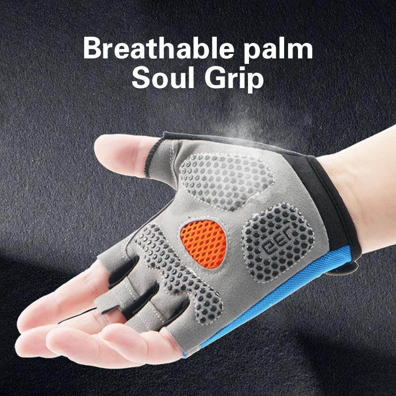 Half Finger Cycling Gloves Men - đánh giá và giá Fingerless Glove Knit