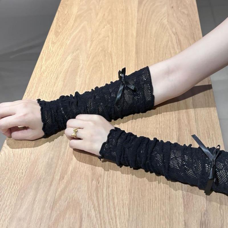 Women Gothic Mesh Fingerless G - đánh giá và giá Fingerless Glove Knit