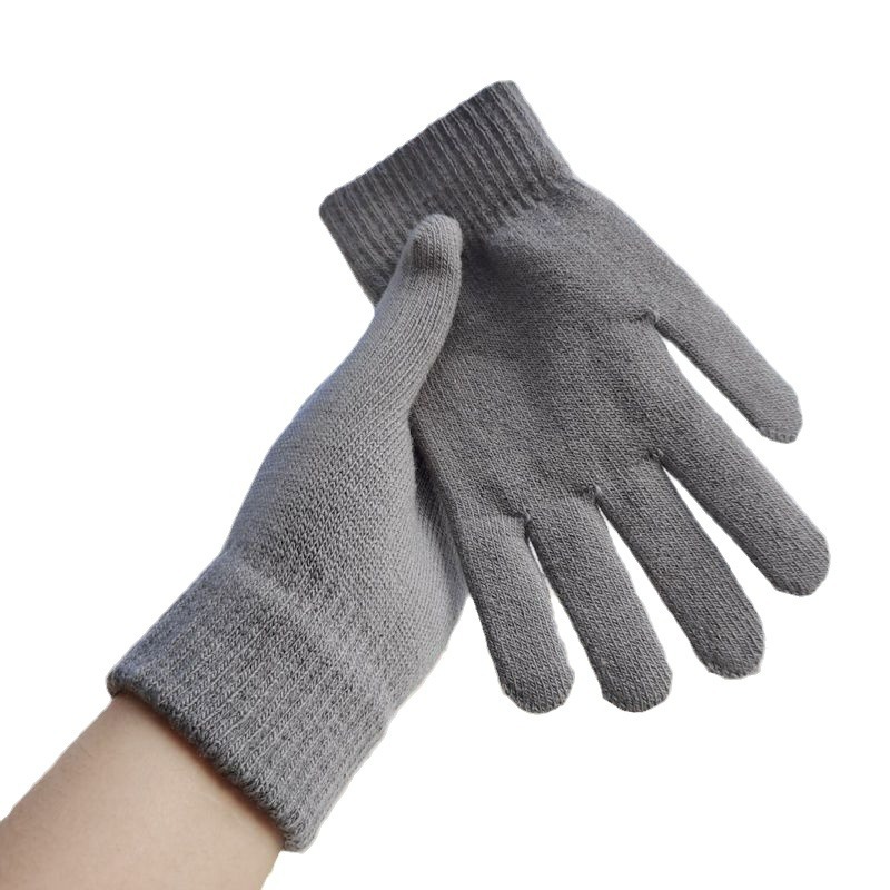 Men's and Women's Knitted Wool - đánh giá và giá Wool Glove Lined