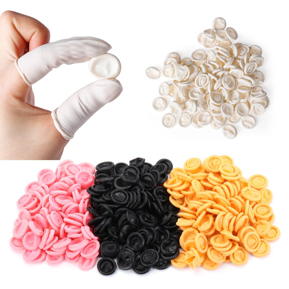 100PCS Disposable Finger Cover - đánh giá và giá Latex Disposable Glove