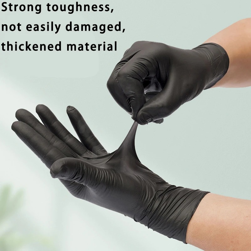 100 Cái/hộp Đen Dùng Một Lần G - đánh giá và giá Nitrile Mechanic Glove