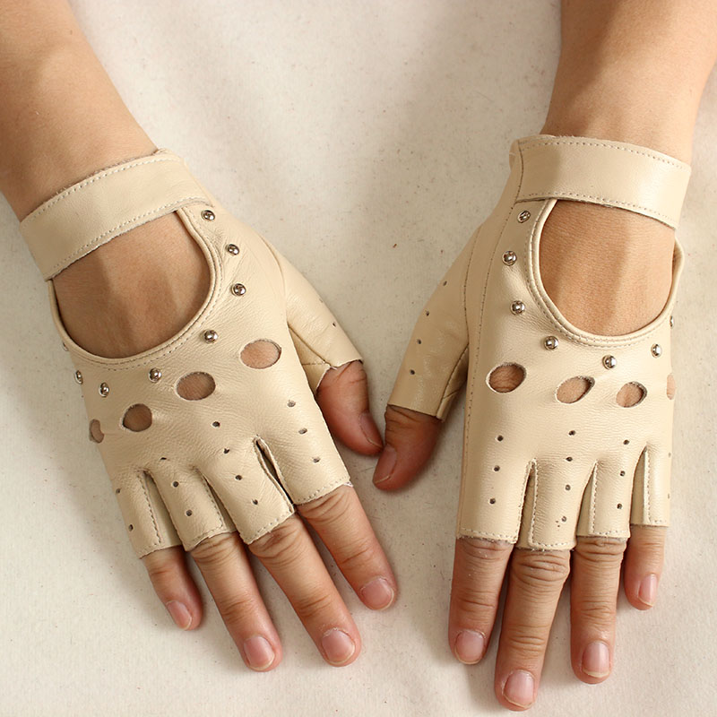 Da Ngón Găng Tay Nữ Mỏng 1 Lớp - đánh giá và giá Leather Driving Glove