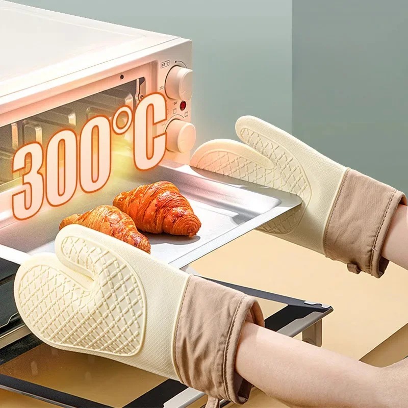 1PC Heat-Resistant Silicone Ov - đánh giá và giá Oven Mitt Silicone