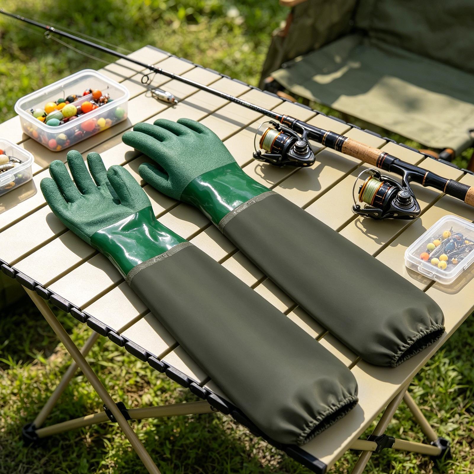 Waterproof Rubber Gloves Long  - đánh giá và giá Rubber Glove Cleaning