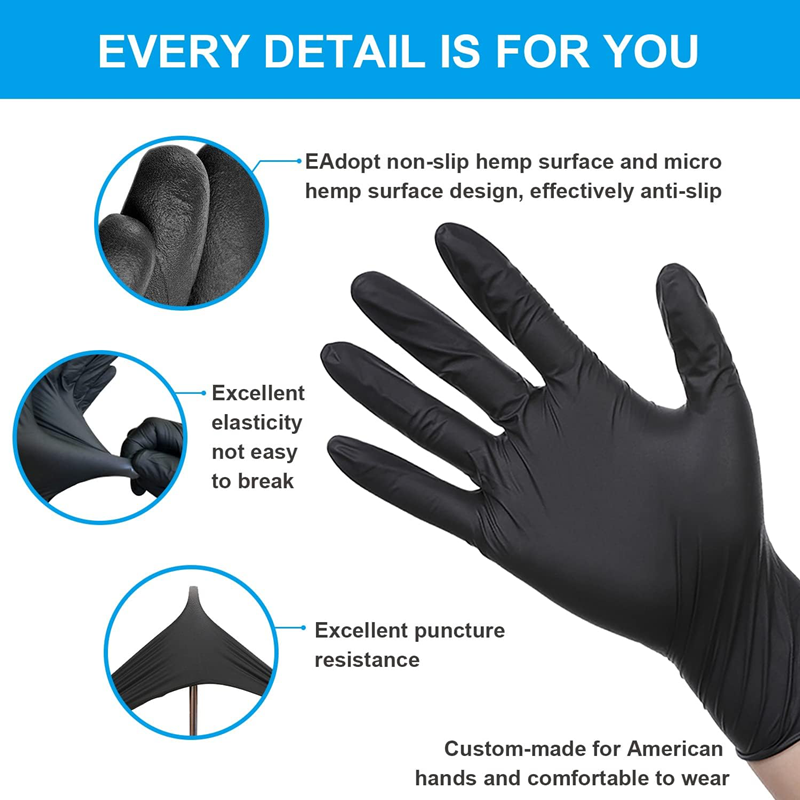 20/50/100PCS Disposable Nitril - đánh giá và giá Nitrile Mechanic Glove
