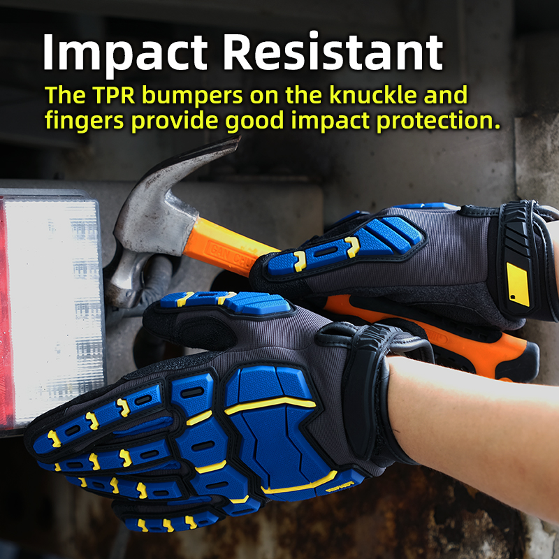 TPR Impact Resistant Work Glov - đánh giá và giá Work Glove Impact