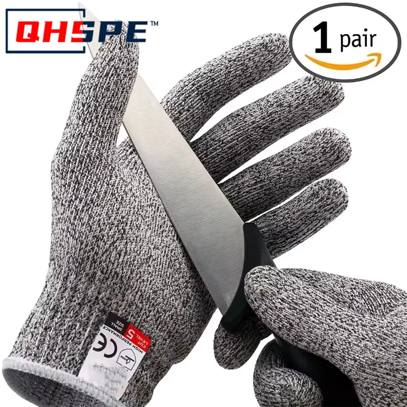 Level 5 HPPE Anti-Cut Gloves K - đánh giá và giá Cut Resistant Glove
