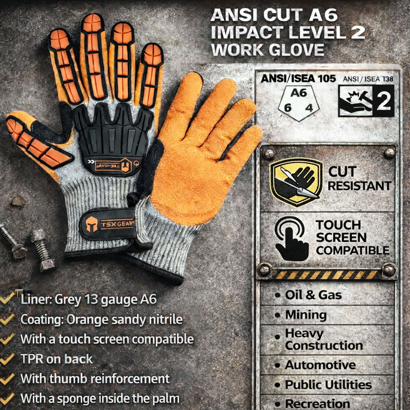 NMSafety Anti-Vibration Cut-Re - đánh giá và giá Nitrile Mechanic Glove