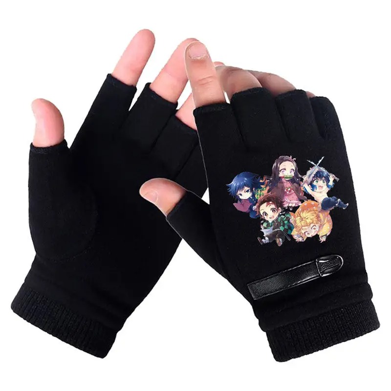 Anime Demon Slayer Student Hal - đánh giá và giá Fingerless Glove Knit