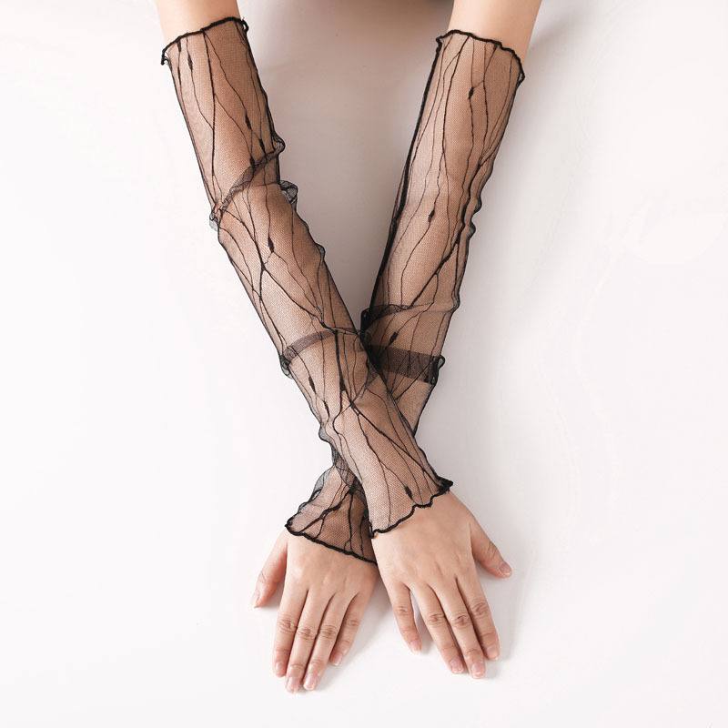 Mesh ice sleeve women summer l - đánh giá và giá Cycling Glove Padded