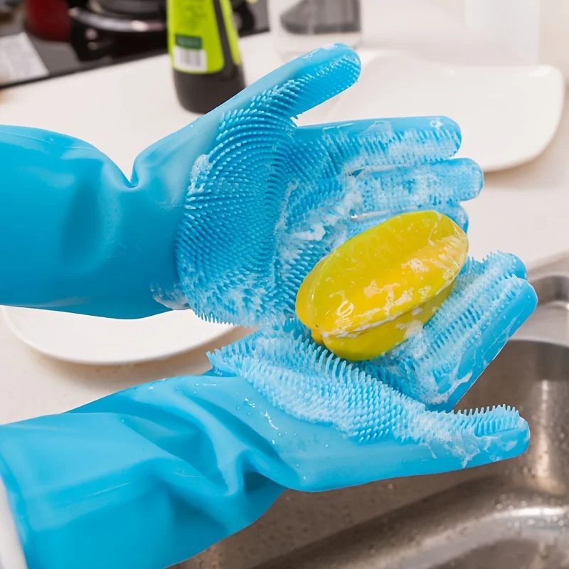 Multifunctional Silicone Pet G - đánh giá và giá Rubber Glove Cleaning