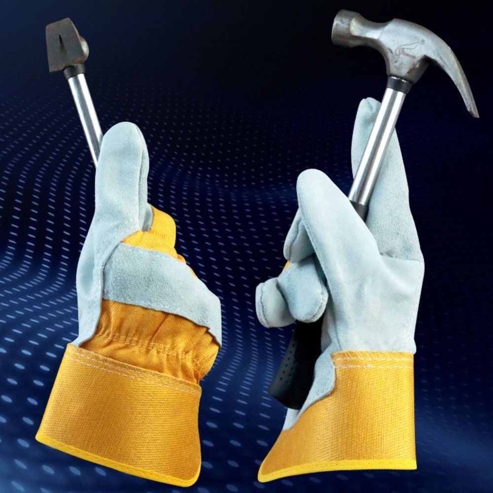 Cowhide Leather Gardening Glov - đánh giá và giá Cut Resistant Glove