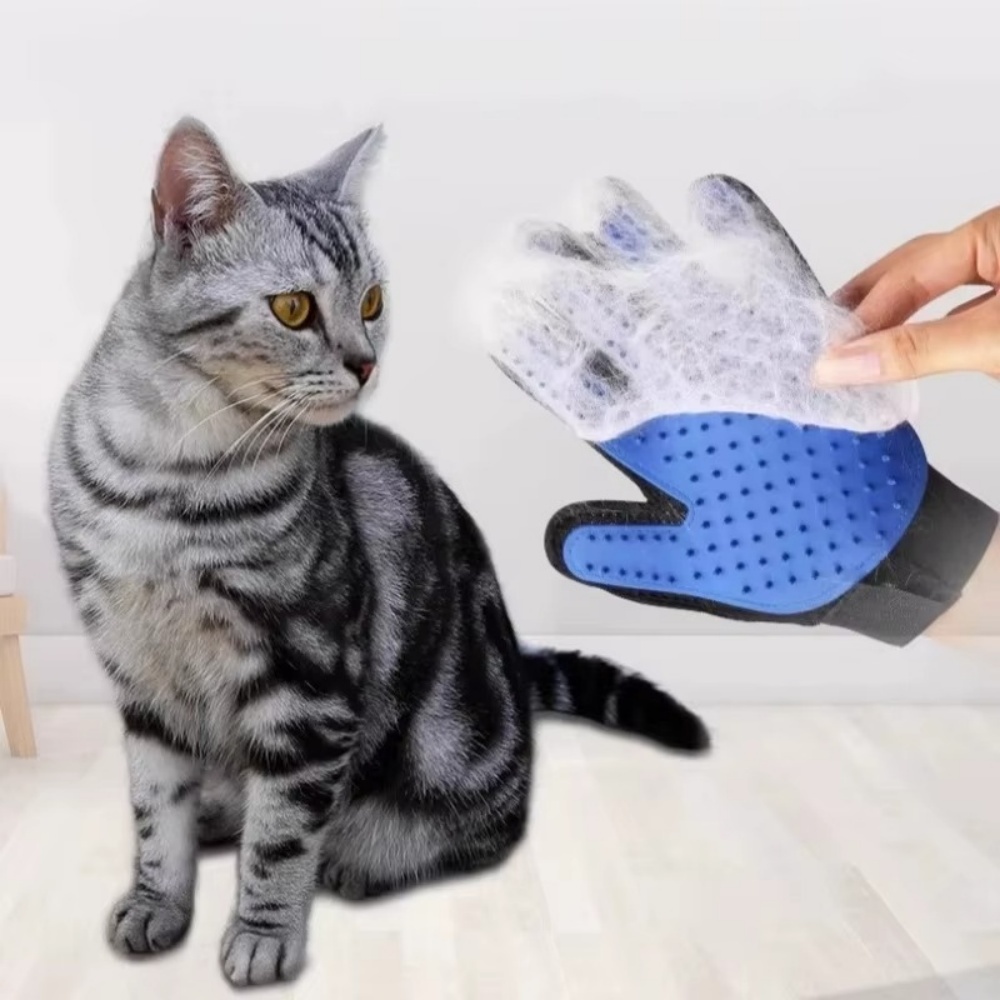 Pet Cat Dog Grooming Gloves Ca - đánh giá và giá Rubber Glove Cleaning