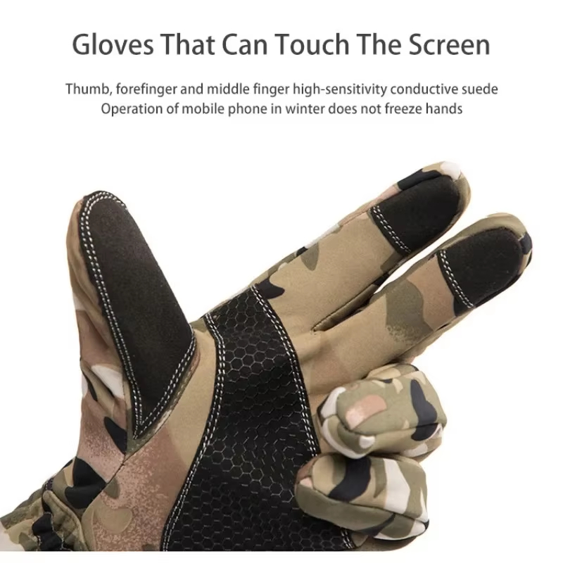 Tactics Outdoors Camouflage Hu - đánh giá và giá Ski Glove Waterproof
