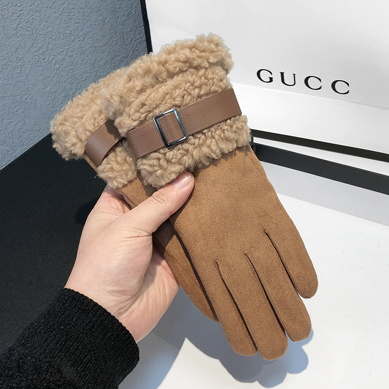 Women's Winter Gloves Thickene - đánh giá và giá Wool Glove Lined