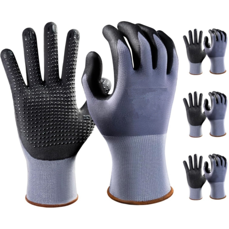 Micro-Foam Safety Work Gloves  - đánh giá và giá Nitrile Mechanic Glove