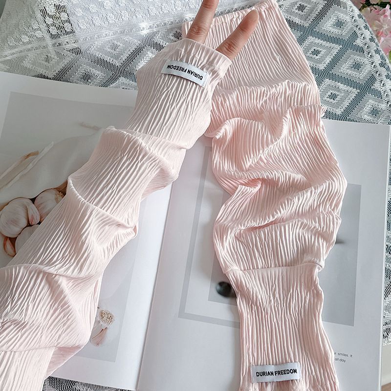 Summer Loose Ice Silk Uv Prote - đánh giá và giá Fingerless Glove Knit