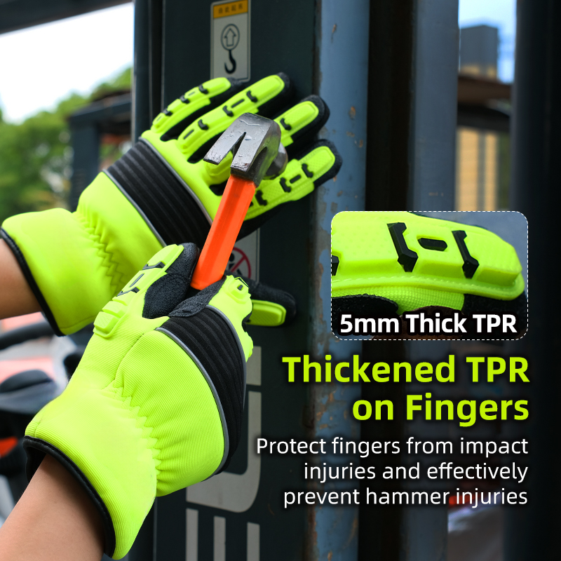 5mm TPR Impact Resistant, Cold - đánh giá và giá Work Glove Impact