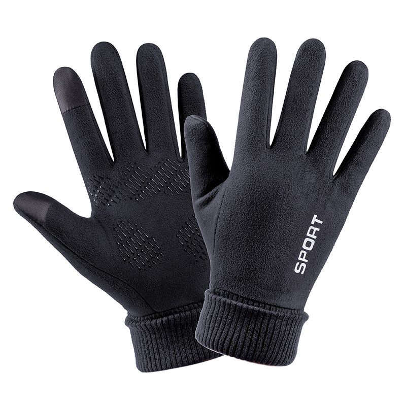 Nam Mùa Đông Da Lộn Da Sang Tr - đánh giá và giá Leather Driving Glove