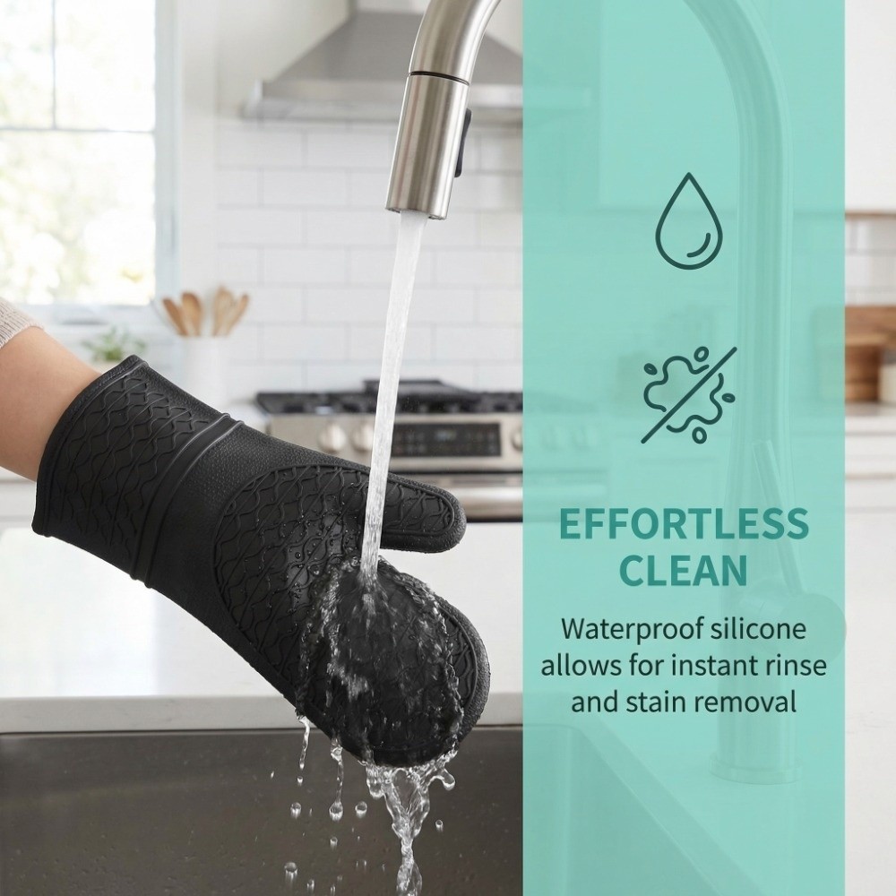 Food Grade Silicone Oven Mitts - đánh giá và giá Oven Mitt Silicone