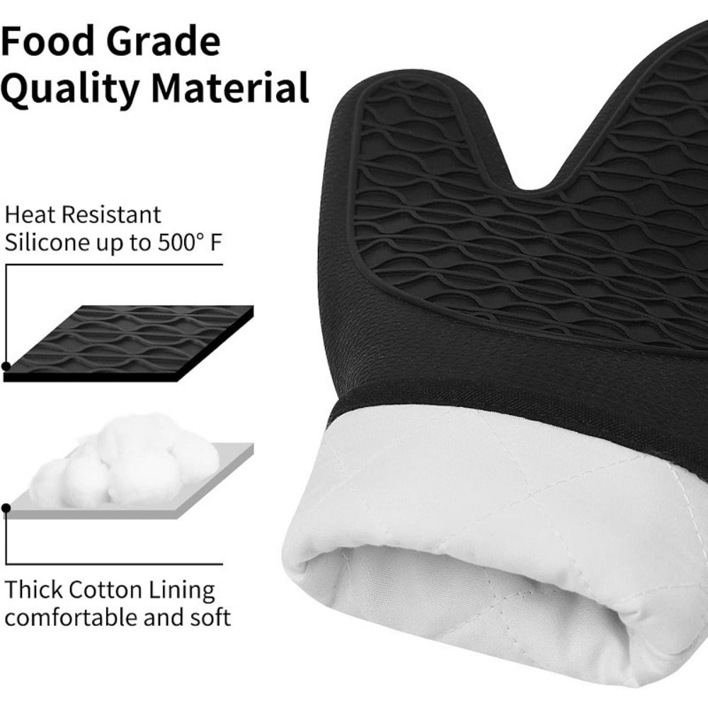 Food Grade Silicone Oven Mitts - đánh giá và giá Oven Mitt Silicone