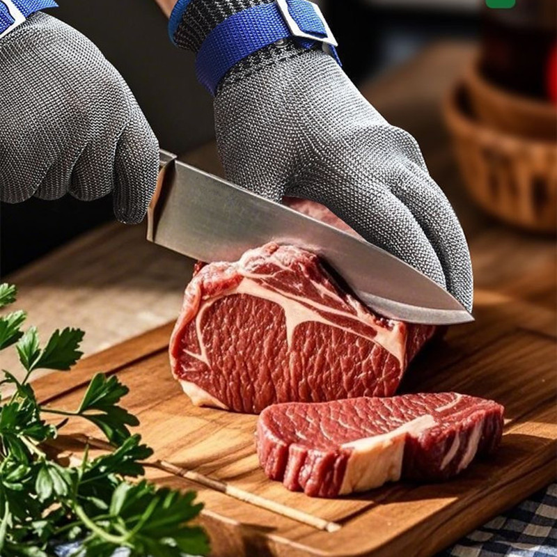 Anti-cut Mesh Metal Glove Safe - đánh giá và giá Cut Resistant Glove