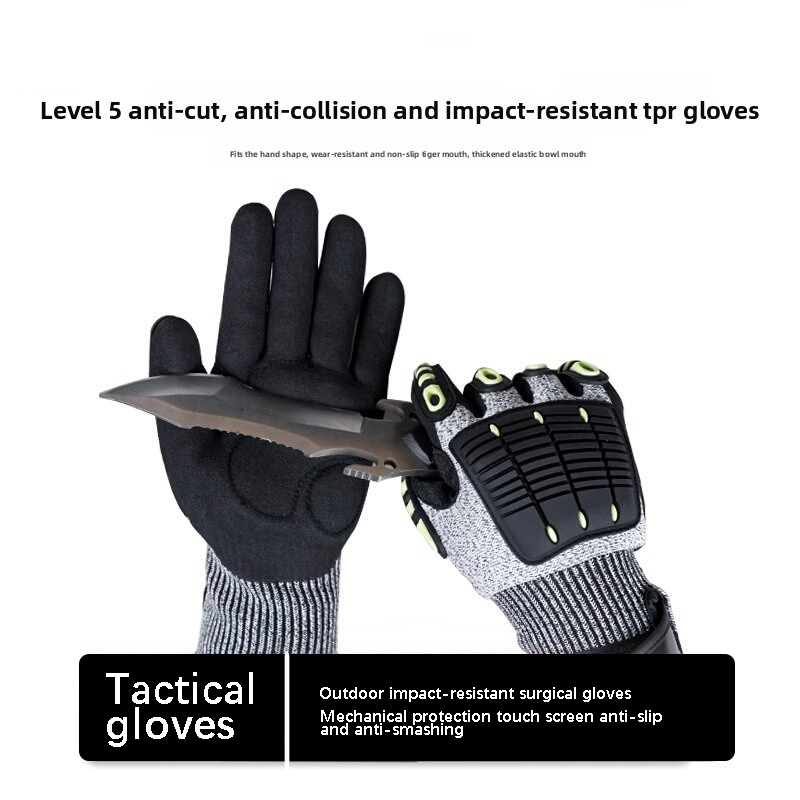 Level 5 Cut Resistant Gloves T - đánh giá và giá Work Glove Impact