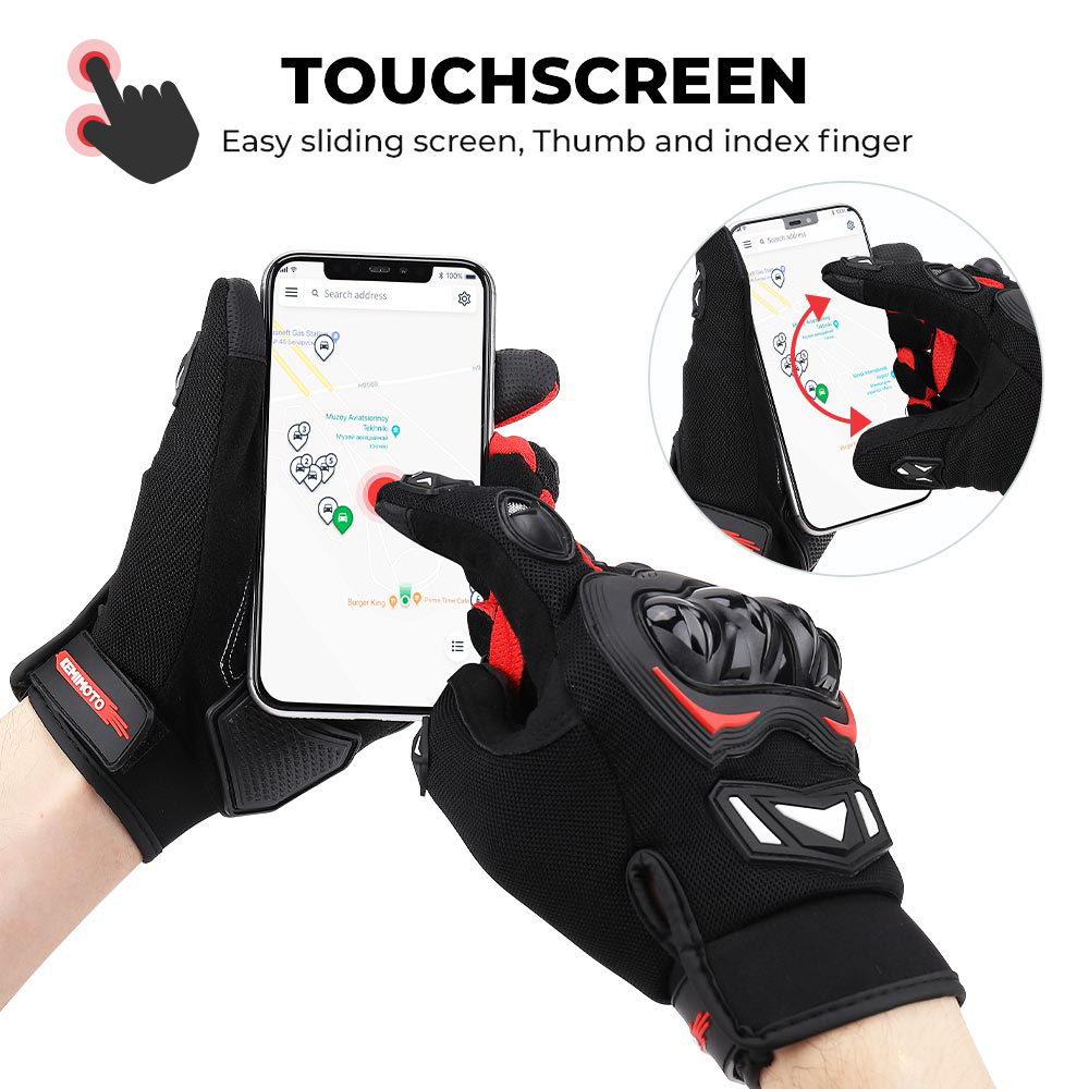 KEMITOUR Summer Motorcycle Glo - đánh giá và giá Cycling Glove Padded